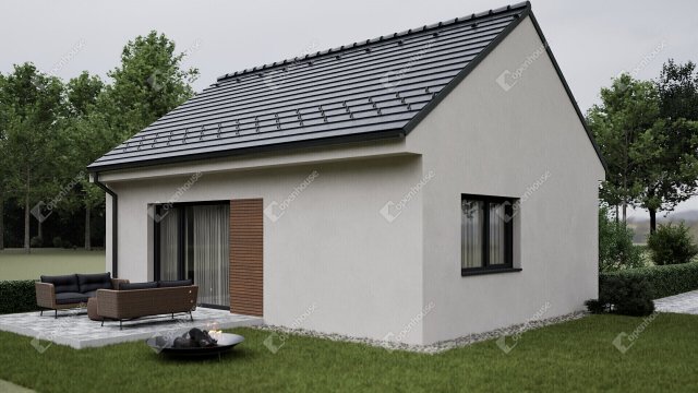 Eladó családi ház, Kapuváron 51.5 M Ft, 2 szobás