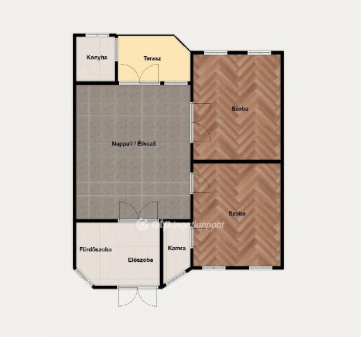 Eladó téglalakás, Debrecenben 62.9 M Ft, 3 szobás