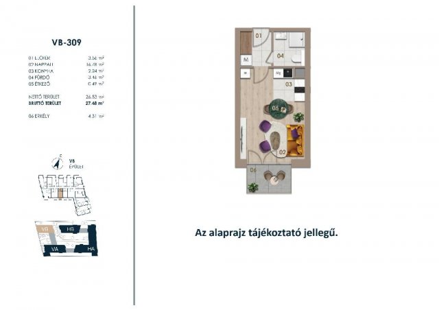 Eladó téglalakás, Budapesten, III. kerületben 52.4 M Ft