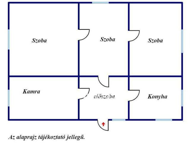 Eladó mezogazdasagi ingatlan, Szarvason 9.5 M Ft, 3 szobás
