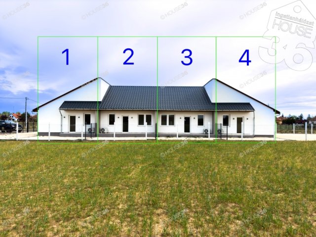 Eladó sorház, Petőfiszálláson 95 M Ft, 2 szobás