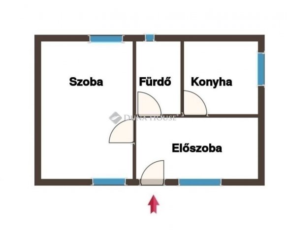 Eladó családi ház, Ecseren 35.9 M Ft, 1 szobás