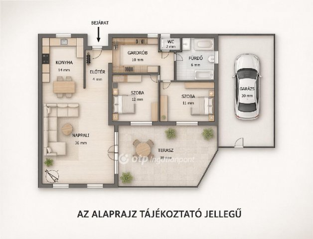 Eladó ikerház, Budapesten, XIV. kerületben 92.9 M Ft, 3 szobás