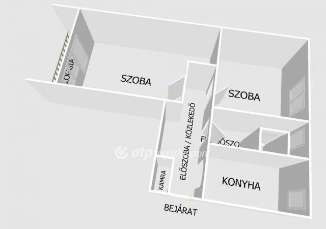 Kiadó téglalakás, albérlet, Egerben 190 E Ft / hó, 2 szobás