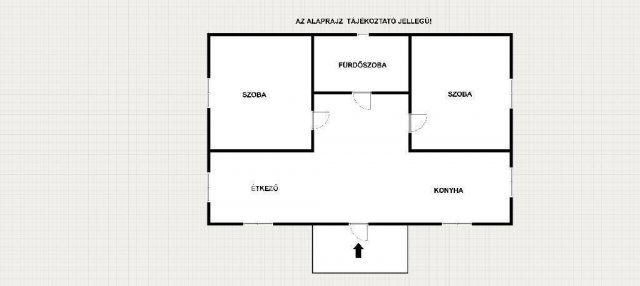 Eladó családi ház, Tápiószelén 44.9 M Ft, 3 szobás
