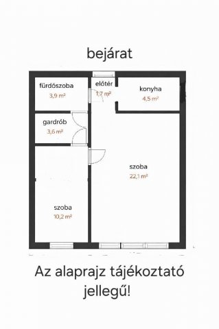 Eladó panellakás, Budapesten, XIV. kerületben 61.9 M Ft, 2 szobás