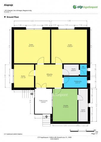 Eladó családi ház, Kenyerin 25.1 M Ft, 2+1 szobás