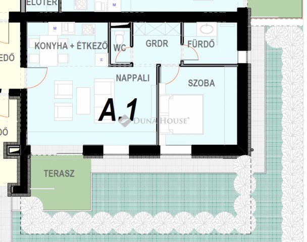 Eladó téglalakás, Szombathelyen 54.5 M Ft, 2 szobás