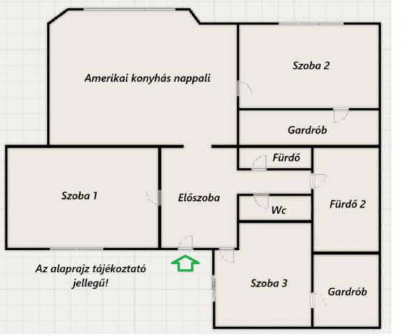 Eladó téglalakás, Budapesten, VI. kerületben, Király utcában