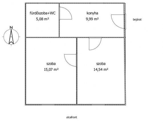 Eladó ikerház, Mohácson 15.9 M Ft, 2 szobás