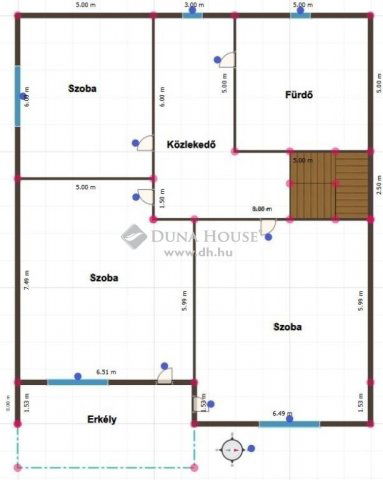 Eladó családi ház, Dunaszekcsőn 27.5 M Ft, 3 szobás
