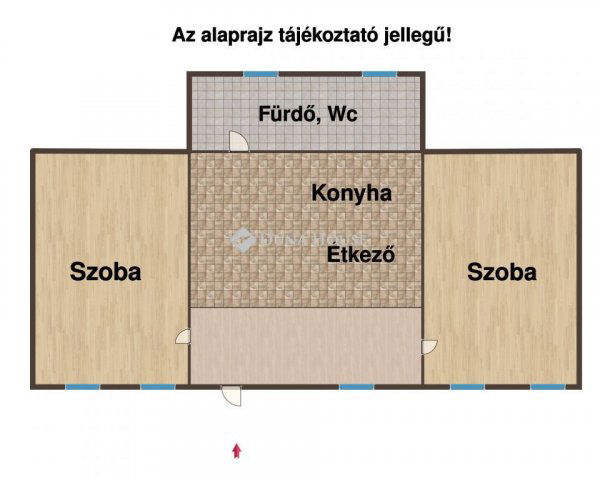 Eladó családi ház, Papkeszin 32.9 M Ft, 2 szobás