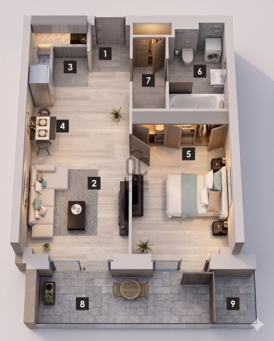 Eladó téglalakás, Budapesten, XIII. kerületben 84.5 M Ft