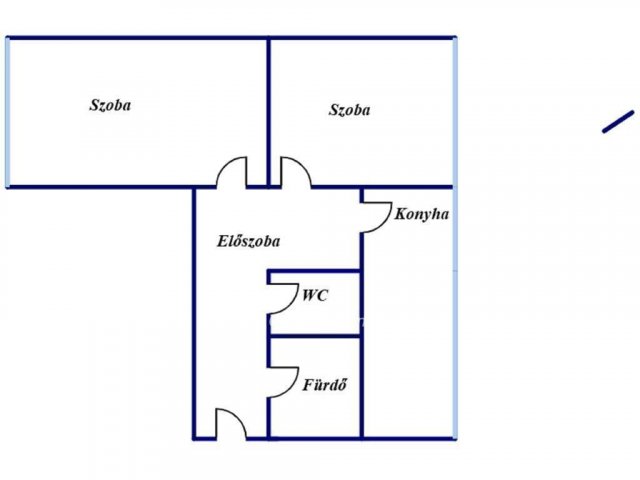 Eladó téglalakás, Egerben 38.99 M Ft, 2 szobás