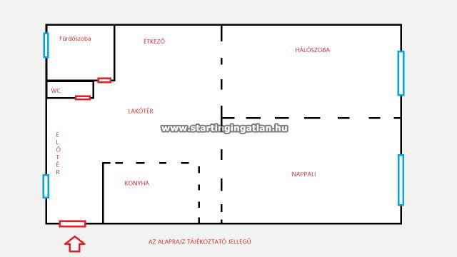 Eladó téglalakás, Budapesten, IX. kerületben, Tinódi utcában