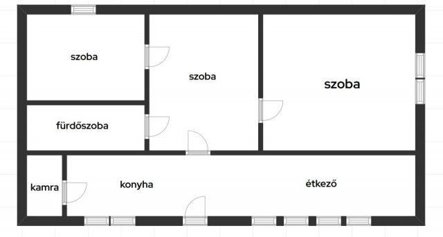 Eladó családi ház, Izsákon 27.4 M Ft, 3 szobás