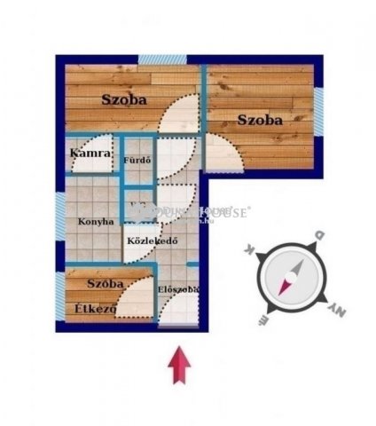 Eladó panellakás, Kecskeméten 49.8 M Ft, 3 szobás