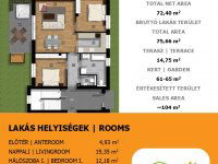 Eladó téglalakás, Budapesten, XXIII. kerületben 109.9 M Ft