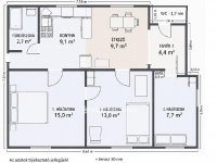 Eladó családi ház, Velencén 78.9 M Ft, 2+1 szobás