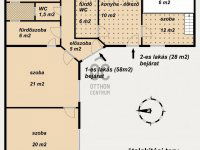 Eladó téglalakás, V. kerületben 179 M Ft, 3 szobás