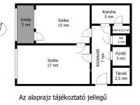 Eladó panellakás, III. kerületben 67 M Ft, 2 szobás