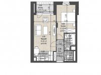 Eladó téglalakás, XIII. kerületben 75.073 M Ft, 1+1 szobás