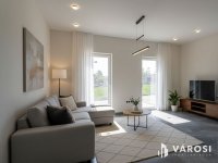 Eladó ikerház, Balatonszabadiban 89 M Ft, 3 szobás