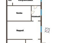Eladó téglalakás, IV. kerületben 58.9 M Ft, 2 szobás