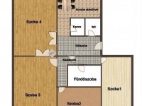 Eladó téglalakás, Vecsésen 72.8 M Ft, 4 szobás
