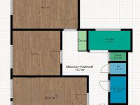 Eladó panellakás, III. kerületben 75.9 M Ft, 3 szobás
