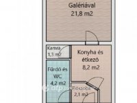 Eladó családi ház, XX. kerületben 45 M Ft, 1 szobás