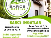 Eladó családi ház, Barcson 10 M Ft, 1 szobás