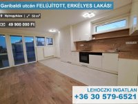 Eladó téglalakás, Nyíregyházán, Garibaldi utcában 49.9 M Ft