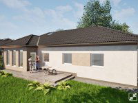 Eladó ikerház, Kiskunlacházán 76 M Ft, 5 szobás