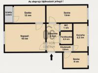 Eladó panellakás, XV. kerületben 80 M Ft, 4 szobás