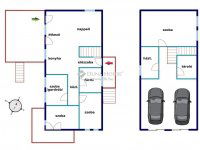 Eladó ikerház, XVII. kerületben 160 M Ft, 5 szobás