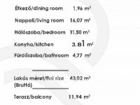 Eladó téglalakás, XIII. kerületben 75.85 M Ft, 2 szobás