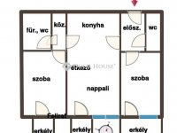 Eladó téglalakás, XIII. kerületben 114.46 M Ft, 3 szobás