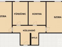 Eladó téglalakás, Hódmezővásárhelyen 39.999 M Ft, 2 szobás
