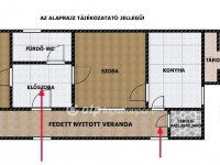 Eladó családi ház, Rózsaszentmártonon 17 M Ft, 2 szobás