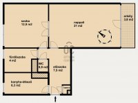 Eladó téglalakás, X. kerületben 63.9 M Ft, 2 szobás