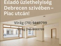 Eladó üzlethelyiség, Debrecenben 110 M Ft / költözzbe.hu