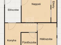Eladó téglalakás