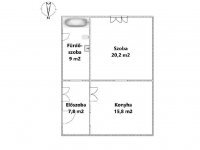 Eladó családi ház, Verpeléten 8.2 M Ft, 1 szobás