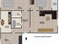 Eladó panellakás, Szegeden 58.5 M Ft, 4 szobás