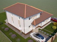 Eladó ikerház, Vácrátóton 115 M Ft, 5 szobás