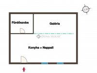 Eladó téglalakás, XIII. kerületben 45 M Ft, 1 szobás