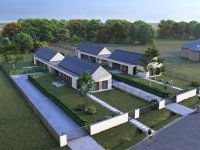 Eladó ikerház, Egyházasrádócon 69.5 M Ft, 3 szobás