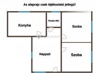 Eladó családi ház, Sülysápon 36.9 M Ft, 3 szobás