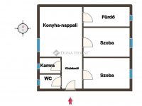 Kiadó téglalakás, albérlet, Pécsett 210 E Ft / hó, 3 szobás